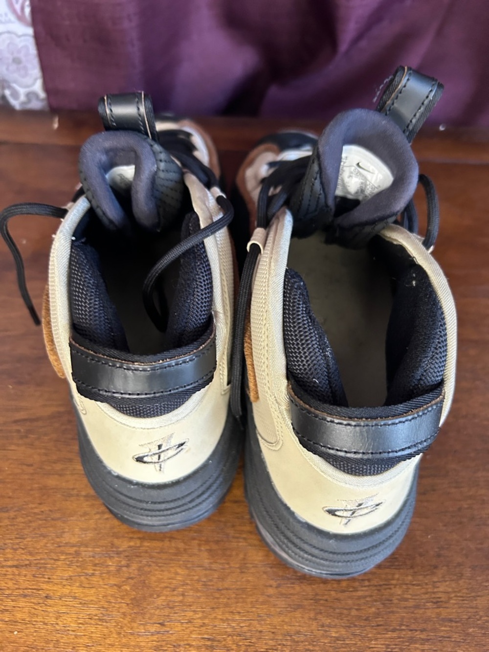 Nike Air Max Penny 1 “Rattan” Youth Size 7Y Tan Black DZ5311-200 GS - Picture 7 of 12